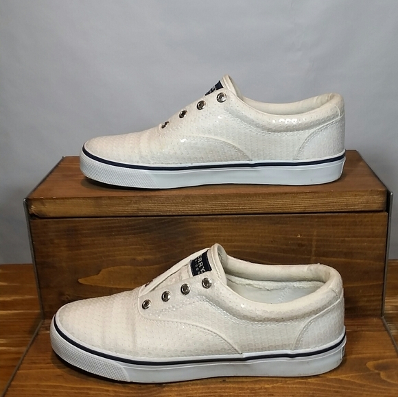 Sperry Topsider sparkle sneakers - Picture 3 of 4